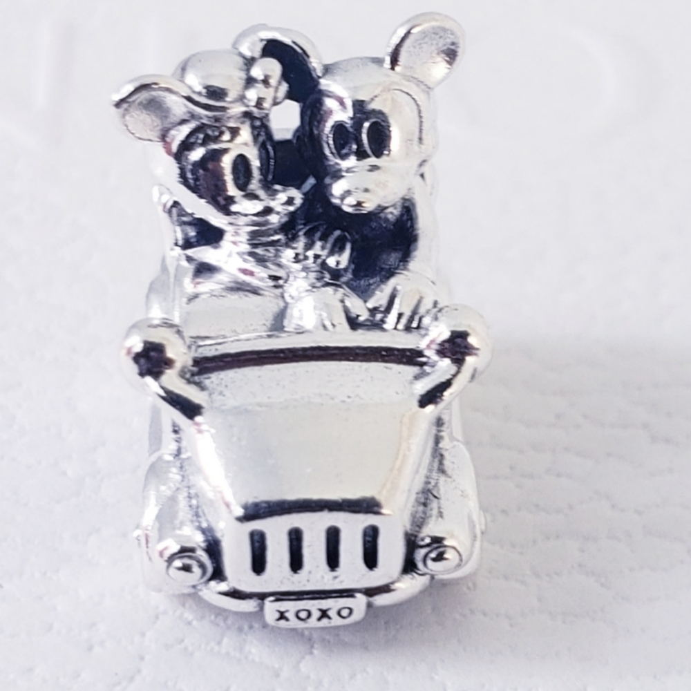 💫 Authentic Pandora⭐️RETIRED⭐️ DISNEY MICKEY & MINNIE MOUSE CHARM